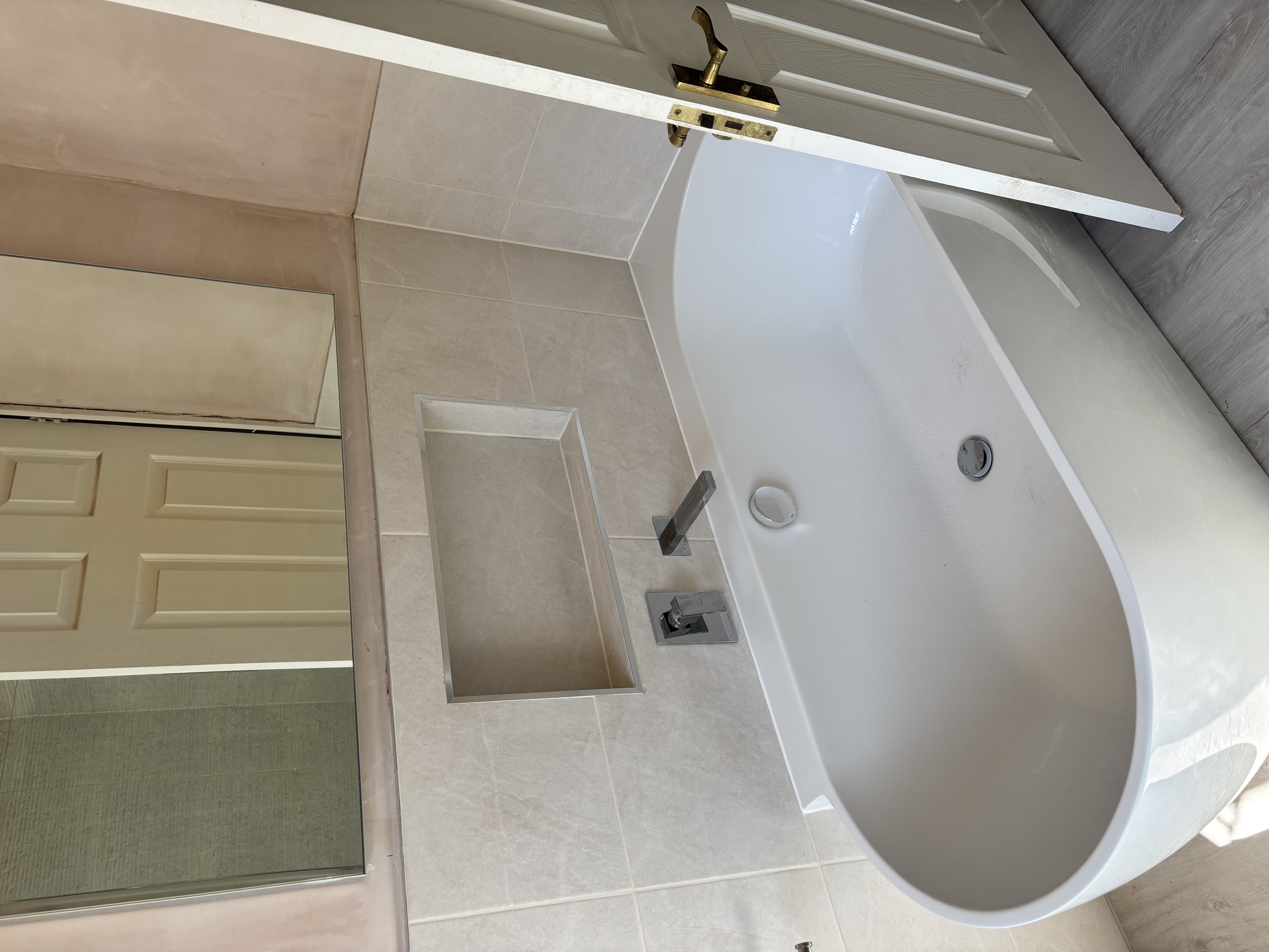 Bathroom tiling and flooring