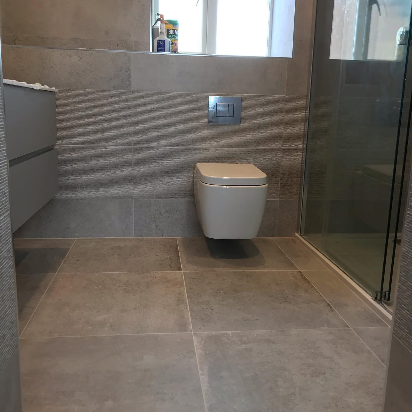 Bathroom refit in progress